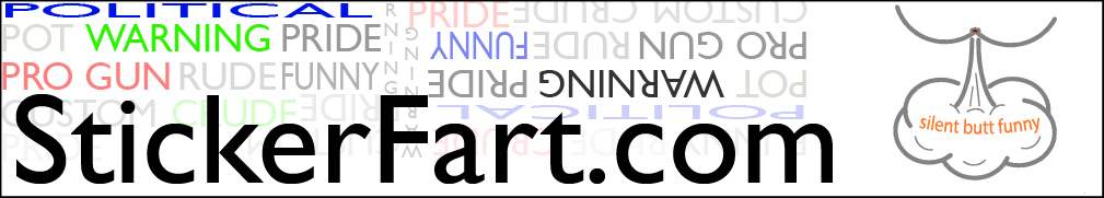 Sticker Fart Funny Bumper Stickers